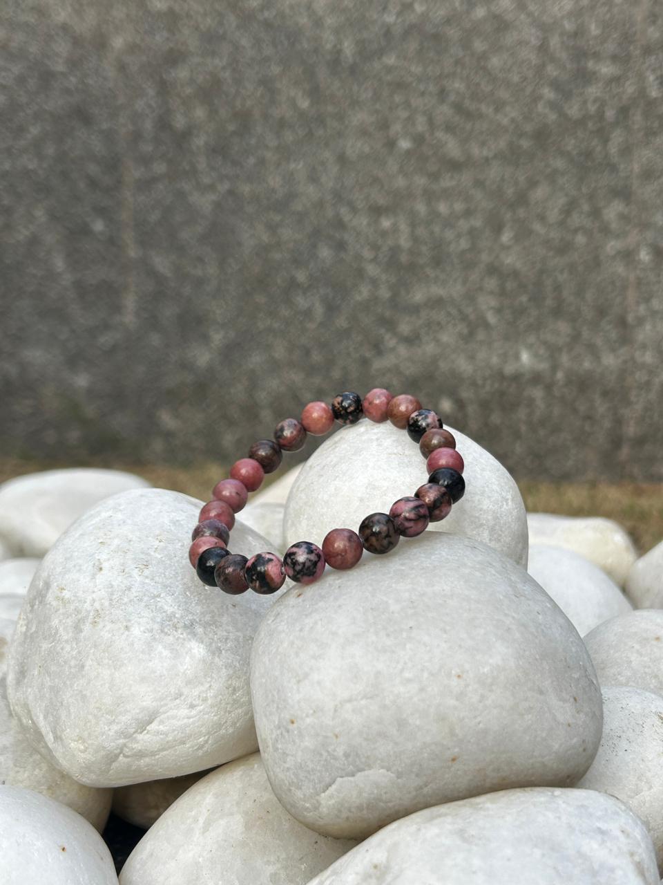 Rhodolite Stone Bracelet