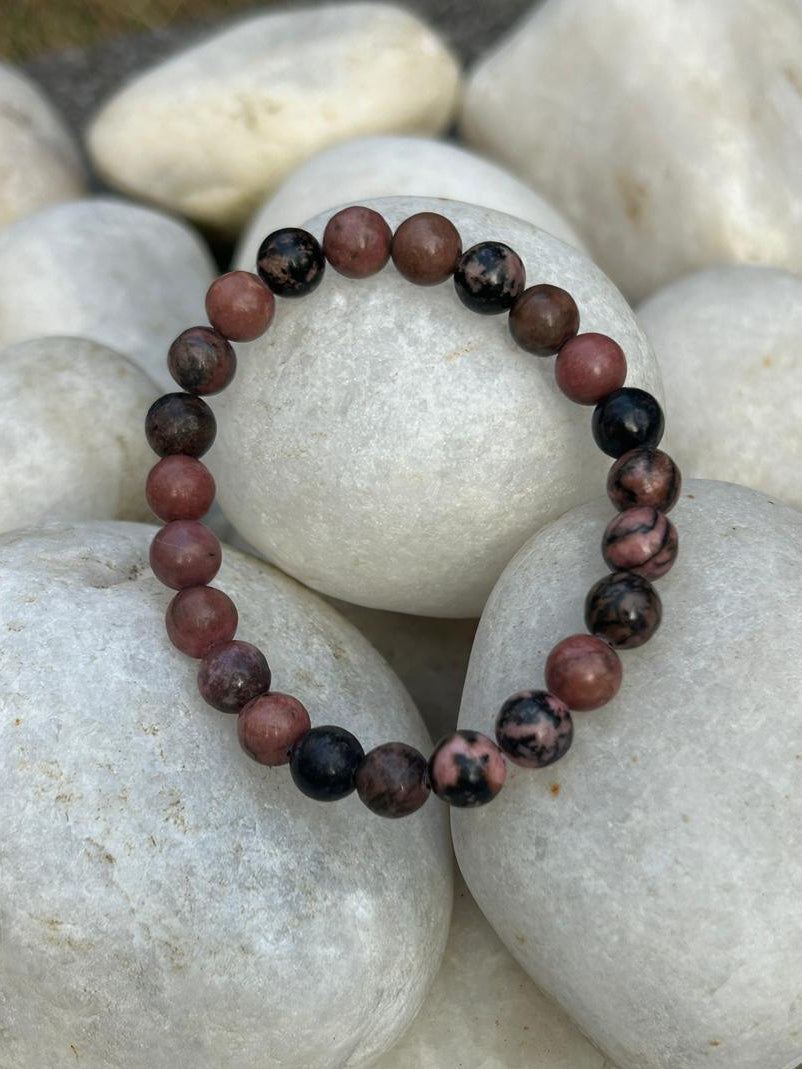 Rhodolite Stone Bracelet