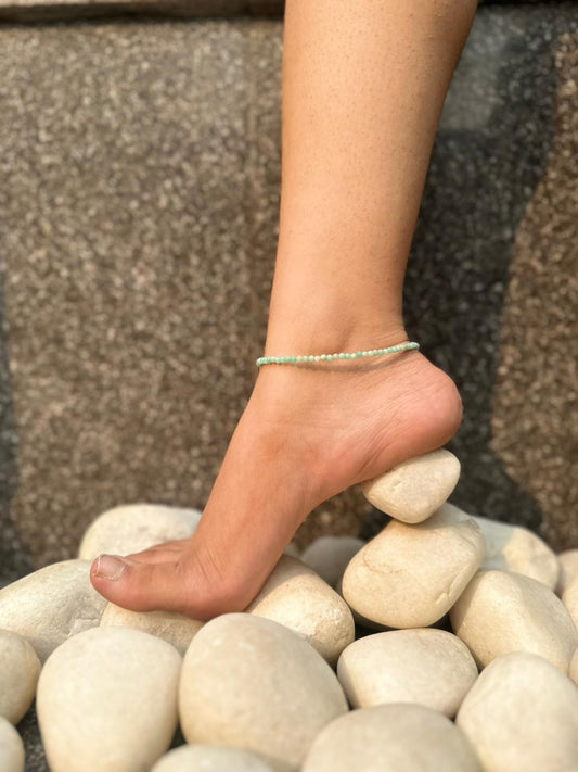 Amazonite Anklet