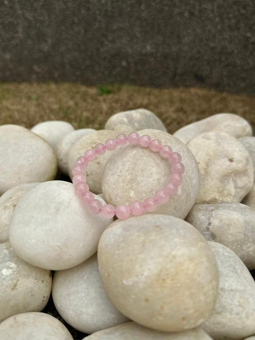 Rose Quartz Stone Bracelet