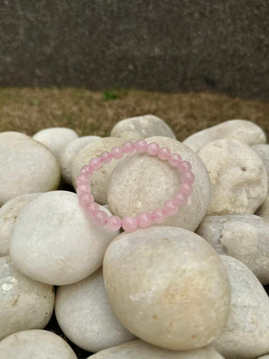 Rose Quartz Stone Bracelet
