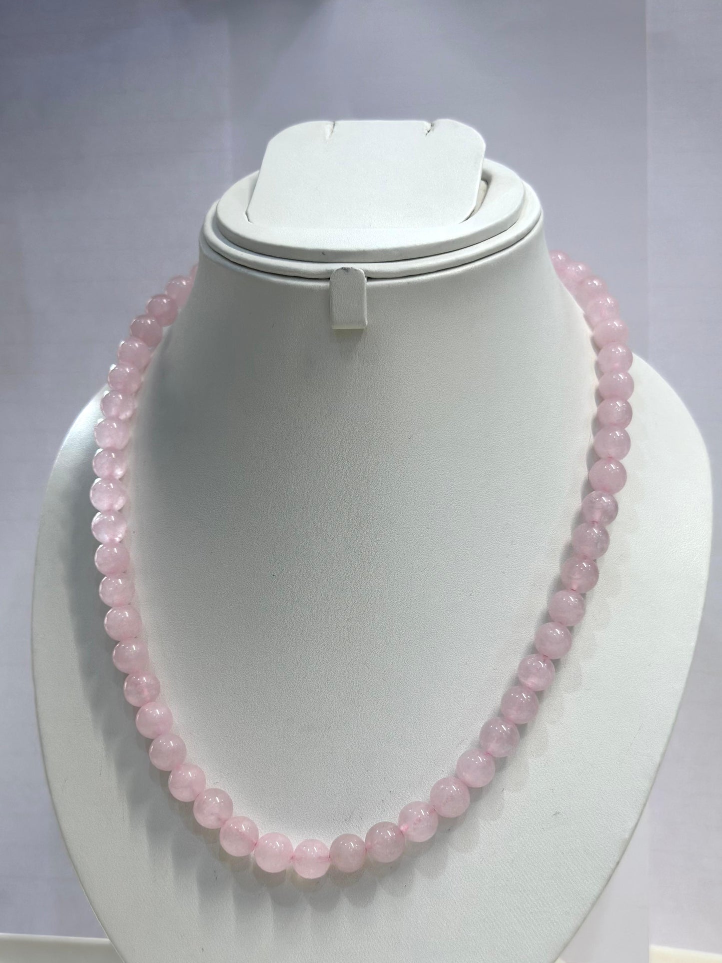 Rose Quartz Stone Necklace