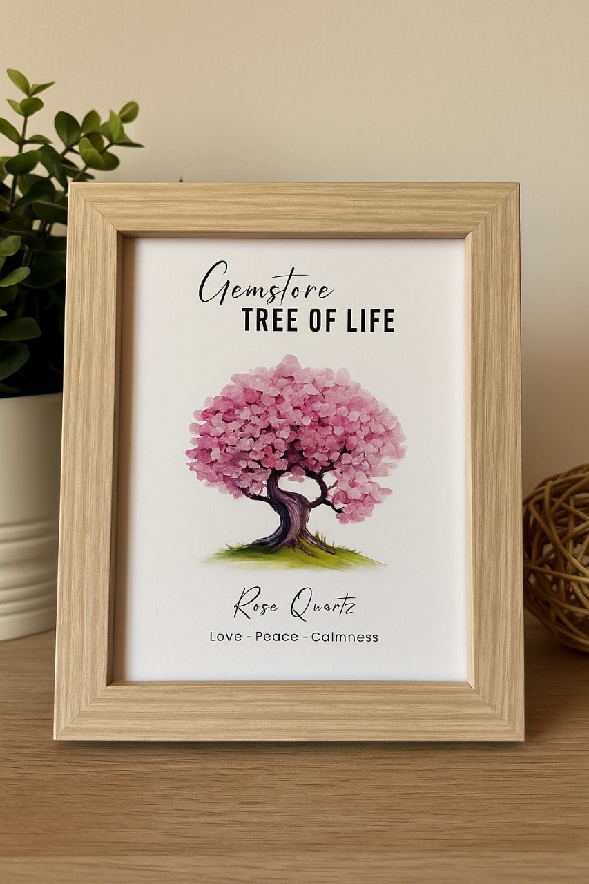 Tree of Life - Rose Quartz